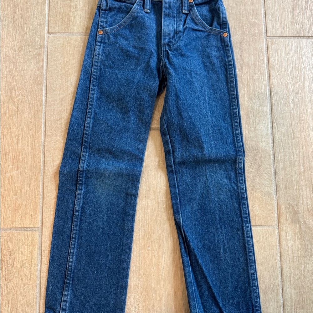 Youth Boys Wrangler Denim Jeans - Picture 4 of 6